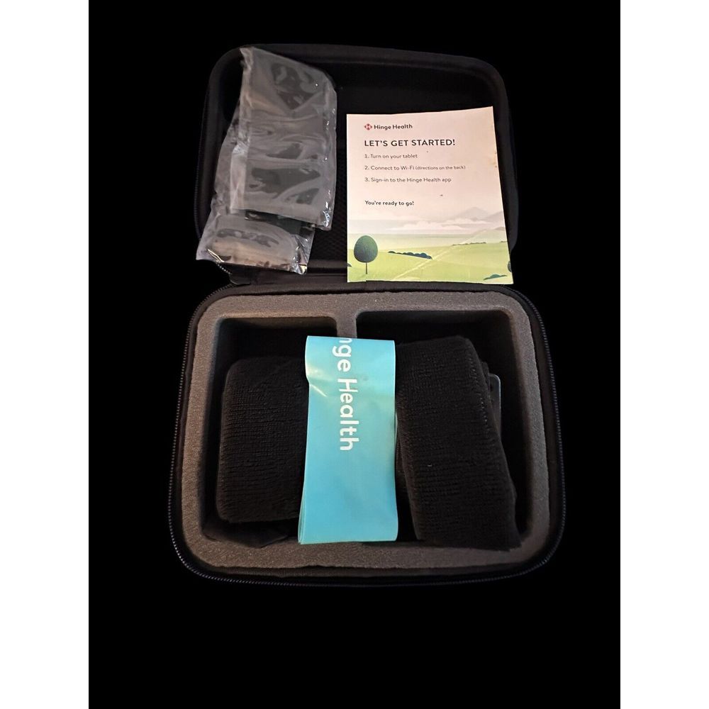 Hinge Health Digital Kit Sensors In Case Tablet Fire Amazon Exercise Back Pain - Picture 3 of 11